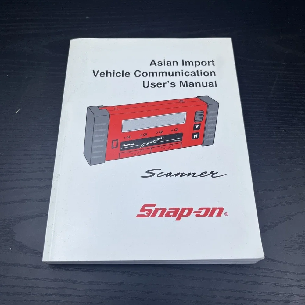 SNAP-ON Jeep Reference Manual 3rd Edition MT2500 Diagnostic Scanner‎ Guide